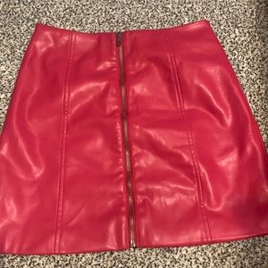 Hot pink forever 21 skirt